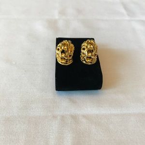 Gorgeous Gold plated large Earrings